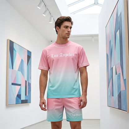 🌊 2026 Sale — Über 82.000 verkauft! 🔥Herren Sommer Casual Bedrucktes 2-teiliges Set