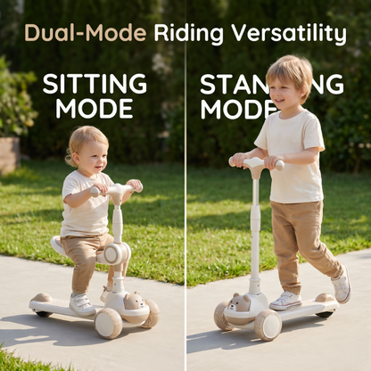 🛴 50% RABATT! ✨ Kinderroller mit leuchtenden Rädern – Robust & sicher – Ideal für aktive Bewegung – sanfte Fahrt & bunte Leuchteffekte 🌈💨✨