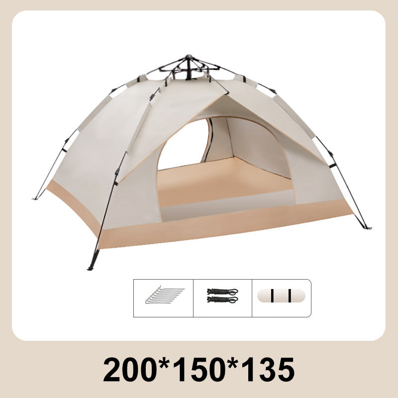 🥳HEISSER SALE 2026🥳💞50.000+ VERKAUFT!👵❤️Sonderangebot – Automatisches, schnell aufzubauendes, regensicheres Campingzelt-Set