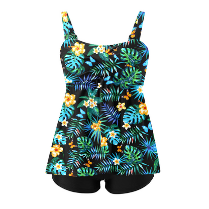 💥50% RABATT!🩱Damen Tankini-Oberteil mit breiten Trägern – bequem und stylisch für den Strand