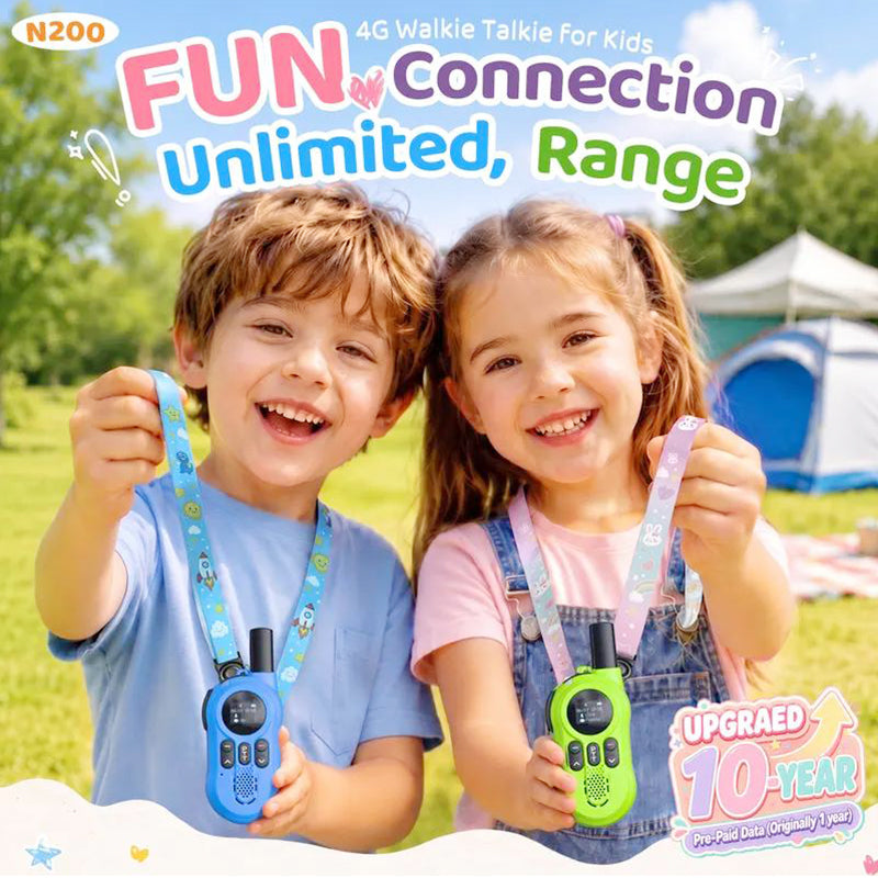 📻🔋 Wiederaufladbare Walkie-Talkies für Kinder – 50% RABATT! 3 km Reichweite, klarer Klang, einfach zu bedienen – perfekt für Outdoor-Abenteuer & Geheimmissionen. 🔥👦👧
