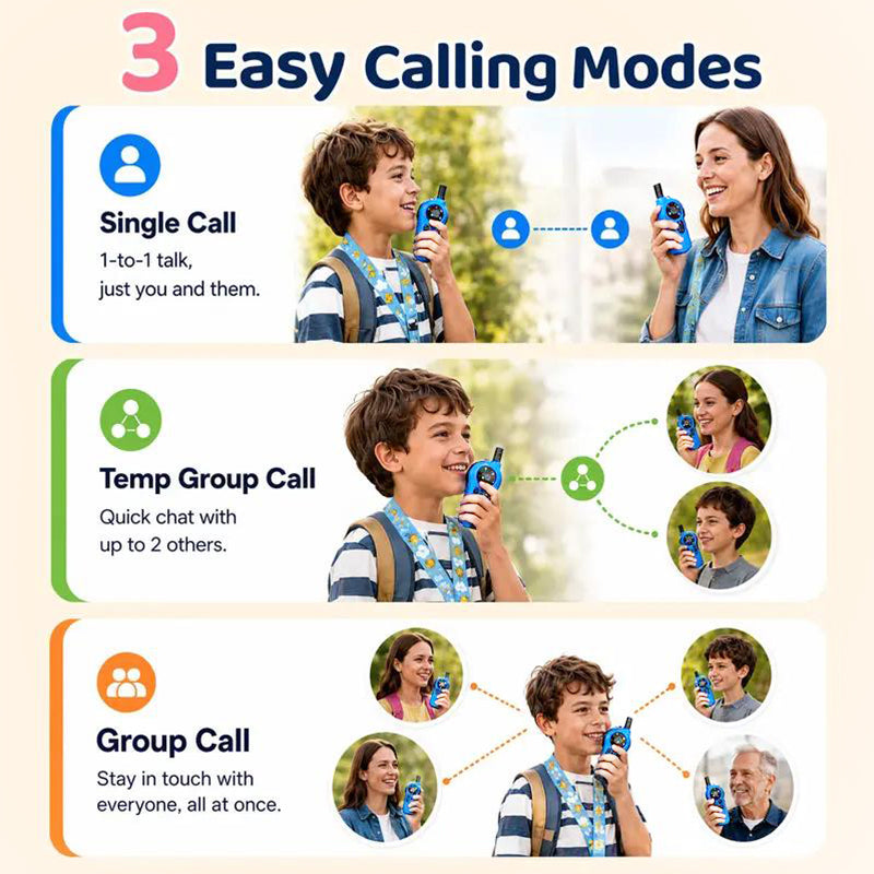 📻🔋 Wiederaufladbare Walkie-Talkies für Kinder – 50% RABATT! 3 km Reichweite, klarer Klang, einfach zu bedienen – perfekt für Outdoor-Abenteuer & Geheimmissionen. 🔥👦👧