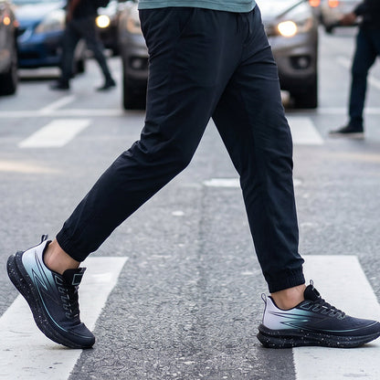 Atmungsaktive Mesh-Sneaker mit Dämpfungssohle für Sport & Freizeit