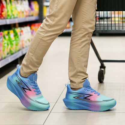 Atmungsaktive Mesh-Sneaker mit Dämpfungssohle für Sport & Freizeit