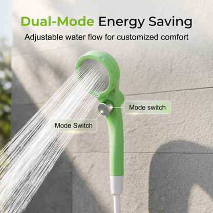 Tragbare Campingdusche mit wiederaufladbarer Pumpe