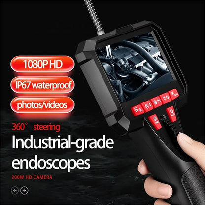 🔎6mm Handgehaltenes Kfz-Endoskop mit Schwenkbarer Kamera🚗