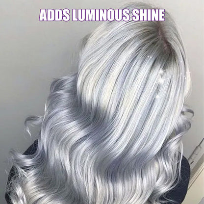 🎉 Nur für kurze Zeit: 50 % Rabatt! 🔥✨Feuchtigkeitsspendende, violette Haarmaske mit langanhaltendem Duft, Anti-Gelbstich-Intensivpflege für blondiertes Haar