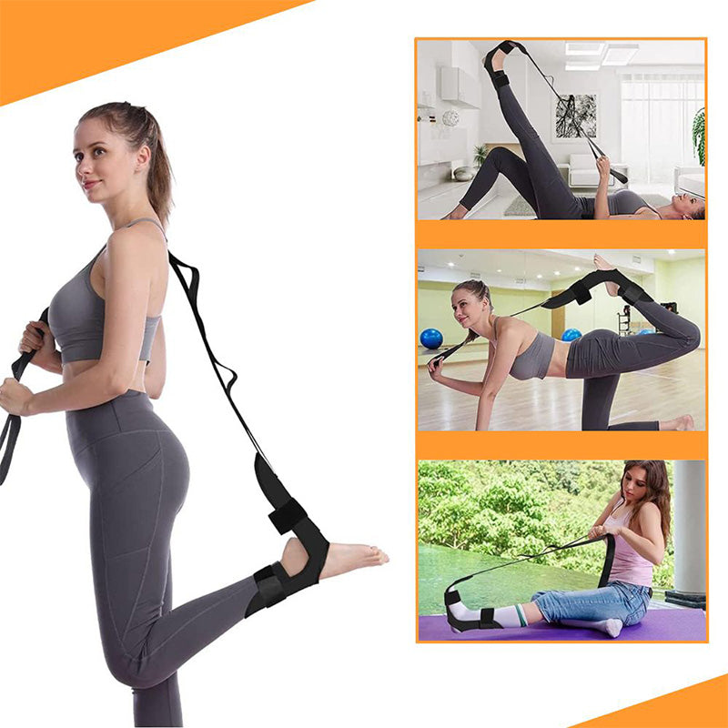 Multifunktionaler Fuß- & Bein-Dehnungsriemen – Training & Rehabilitation