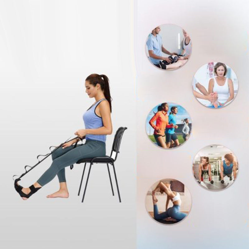 Multifunktionaler Fuß- & Bein-Dehnungsriemen – Training & Rehabilitation