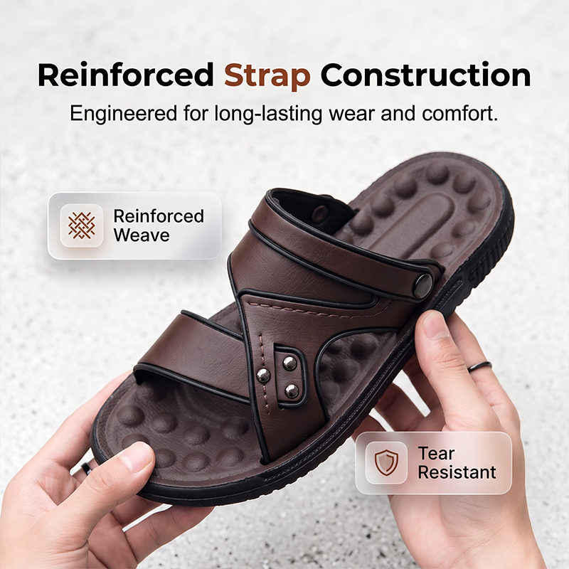 🔥 50% RABATT 🔥 Herren Freizeitsandalen – Dual-Use rutschfeste Sommer-Pantoletten