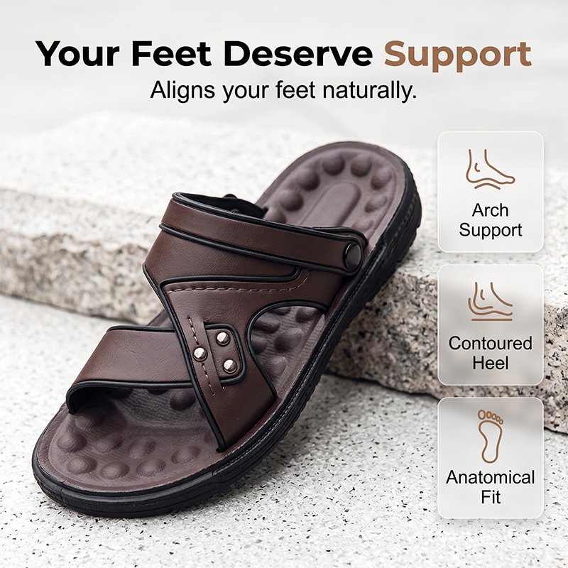 🔥 50% RABATT 🔥 Herren Freizeitsandalen – Dual-Use rutschfeste Sommer-Pantoletten