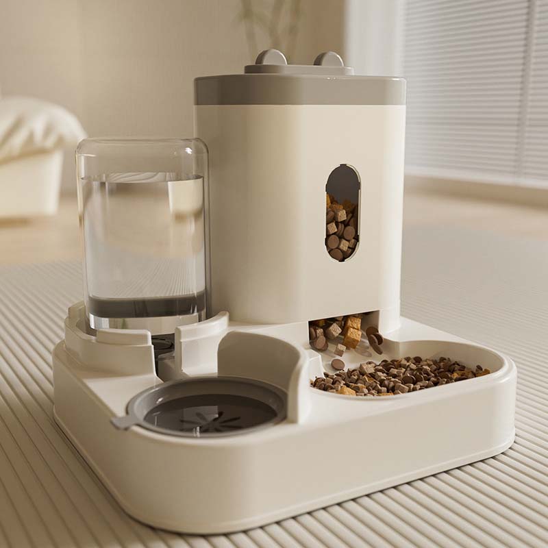 🐱🍽️ 2-in-1 Automatischer Futter- & Wasserspender – 50% RABATT! Futter & Wasser in einem Gerät – ideal für Hunde, Katzen & unterwegs. 🔥💧