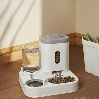 🐱🍽️ 2-in-1 Automatischer Futter- & Wasserspender – 50% RABATT! Futter & Wasser in einem Gerät – ideal für Hunde, Katzen & unterwegs. 🔥💧