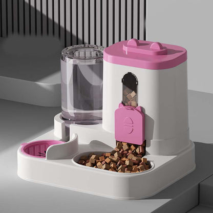 🐱🍽️ 2-in-1 Automatischer Futter- & Wasserspender – 50% RABATT! Futter & Wasser in einem Gerät – ideal für Hunde, Katzen & unterwegs. 🔥💧