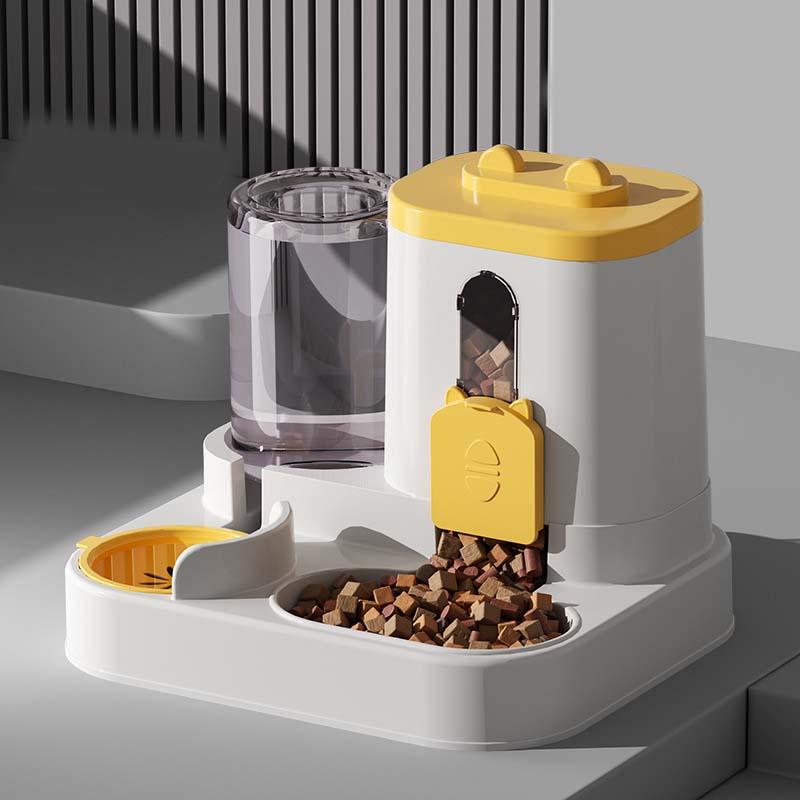 🐱🍽️ 2-in-1 Automatischer Futter- & Wasserspender – 50% RABATT! Futter & Wasser in einem Gerät – ideal für Hunde, Katzen & unterwegs. 🔥💧