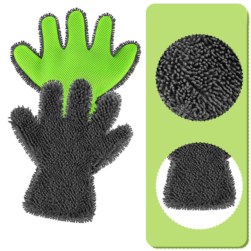 🔥Solange der Vorrat reicht 40 % Rabatt!🎉Doppelseitige Fünf-Finger-Autowaschhandschuhe