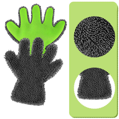 🔥Solange der Vorrat reicht 40 % Rabatt!🎉Doppelseitige Fünf-Finger-Autowaschhandschuhe