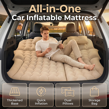 ✨ Die neueste aufblasbare Outdoor-Matte aus dem Jahr 2026 eignet sich für Roadtrips, Campingausflüge und Picknicks.🛏️