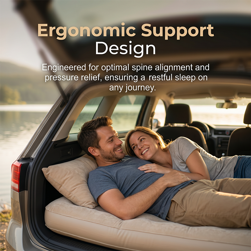 ✨ Die neueste aufblasbare Outdoor-Matte aus dem Jahr 2026 eignet sich für Roadtrips, Campingausflüge und Picknicks.🛏️