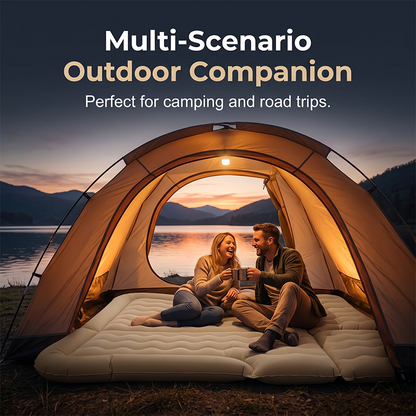 ✨ Die neueste aufblasbare Outdoor-Matte aus dem Jahr 2026 eignet sich für Roadtrips, Campingausflüge und Picknicks.🛏️