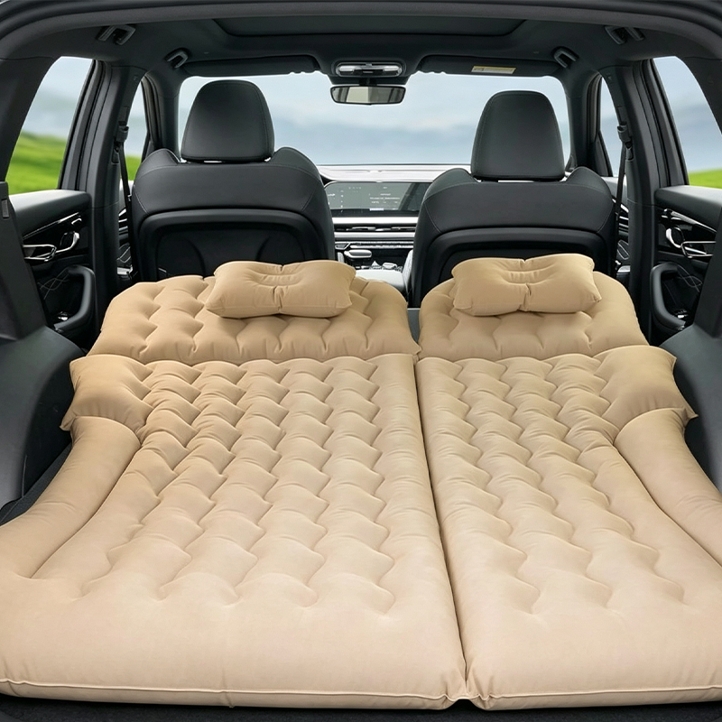 ✨ Die neueste aufblasbare Outdoor-Matte aus dem Jahr 2026 eignet sich für Roadtrips, Campingausflüge und Picknicks.🛏️
