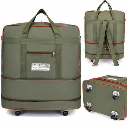 🔥 50% RABATT! 🧳 Wasserdichte XXL-Reisetasche aus Oxford-Gewebe ✨ Extra Großes Fassungsvermögen, Faltbar & Ideal für Reisen, Umzug und Aufgabegepäck