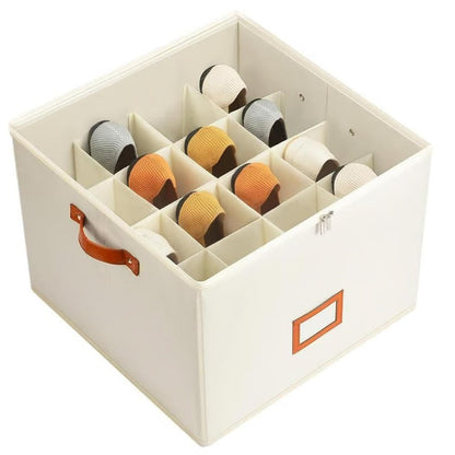 🛍️ 50 % Rabatt – Faltbare Schuh-Box mit transparenter Sichtfront – mehrteiliges Design, staubgeschützt & platzsparend 👟