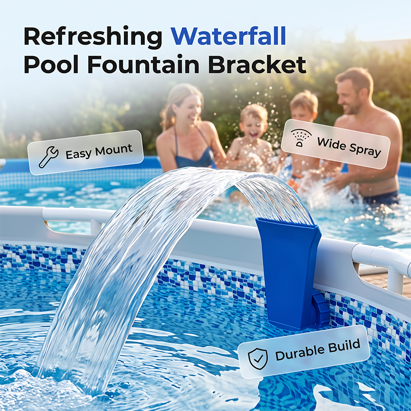 🔥Solange der Vorrat reicht 40 % Rabatt!🎉Halterung für direkt montierte Pool-Springbrunnen