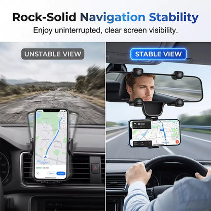 📢📢50% OFF !! ⏰Car Rearview Mirror Phone Holder