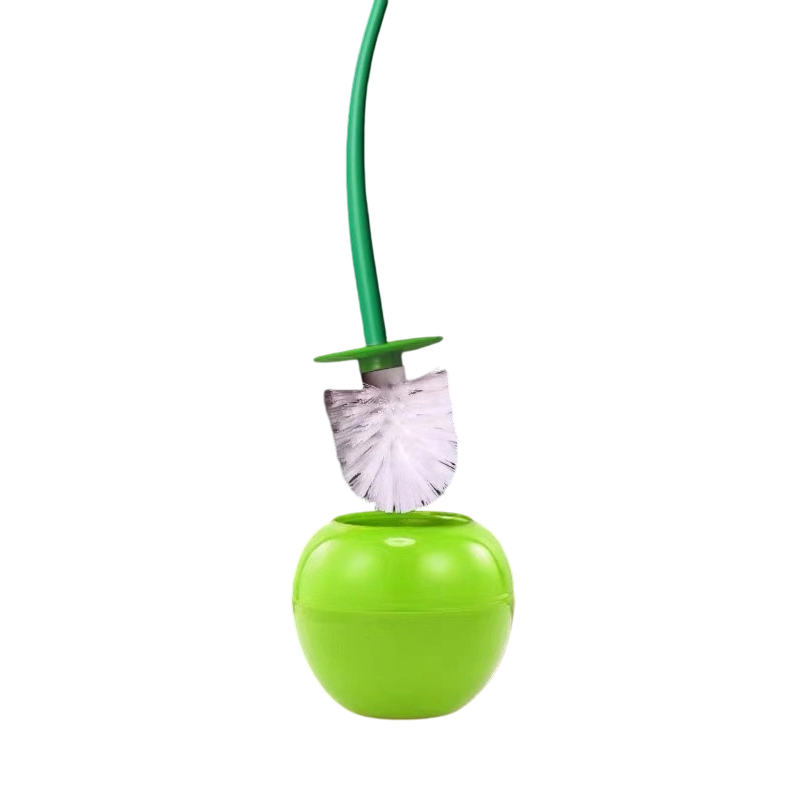 🍒 Kreative kirschförmige Toilettenbürste – Tiefenreinigung, ergonomischer Griff & platzsparendes Design