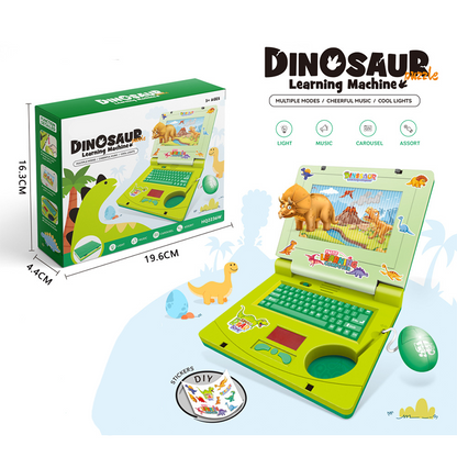 💻 50% RABATT! 🧸 Interaktiver Simulations-Spielzeug-Laptop – Lichter, Töne & Lernspiele – Fördert spielerisch Kreativität & Motorik bei Kindern 🎵