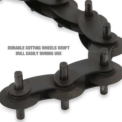 ⏳Zeitlich begrenzt 50% Rabatt⏰ Auspuffrohr-Schneidzange mit Kettenmechanismus für die Autoreparatur ⛓️✂️