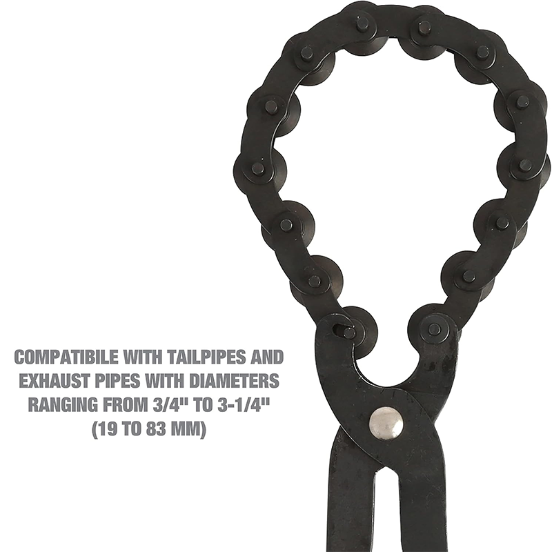 ⏳Zeitlich begrenzt 50% Rabatt⏰ Auspuffrohr-Schneidzange mit Kettenmechanismus für die Autoreparatur ⛓️✂️