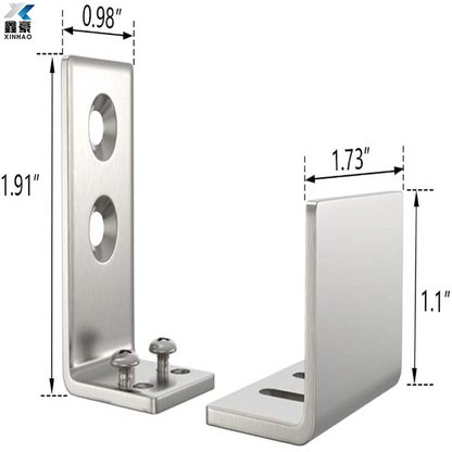🔧 2026 Sale — Über 60.200 verkauft! 🚪 Stabiler wandmontierter Bodenleitführer für Schiebetüren