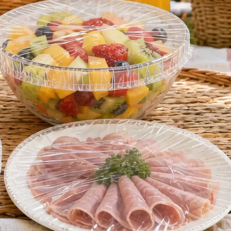 🍱 50% RABATT! 🥣 Einweg-Dehnbare Schüsselabdeckungen – Elastisch, lebensmittelsicher & passend für alle Schüsseln & Teller ✨