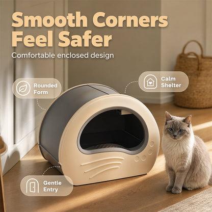 🛍️ 50 % Rabatt – XXL Geschlossenes Katzentoilette mit Schublade – geruchsdicht, auslaufsicher & leicht zu reinigen – ideal für Mehrkatzenhaushalte 🐱