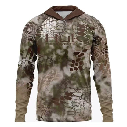 🎣 50% RABATT! ☀️ UV-Schutz Angelshirt mit Kapuze – UPF 50+, leicht & atmungsaktiv – Perfekt für Angeln, Wandern & Outdoor 🌿