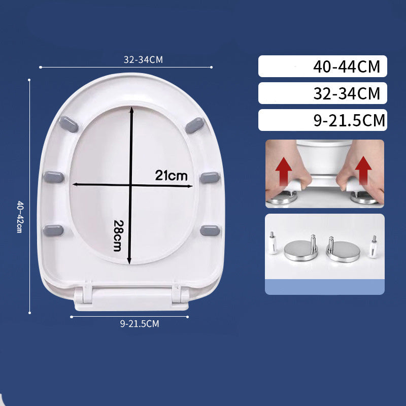 🔥Solange der Vorrat reicht 40 % Rabatt!🎉Robuster Toilettendeckel mit Soft-Close-Funktion