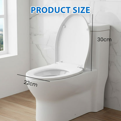 🔥Solange der Vorrat reicht 40 % Rabatt!🎉Robuster Toilettendeckel mit Soft-Close-Funktion