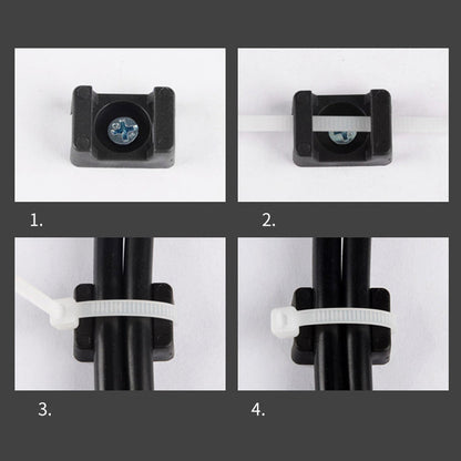 Magnetisk kabelbandsfäste