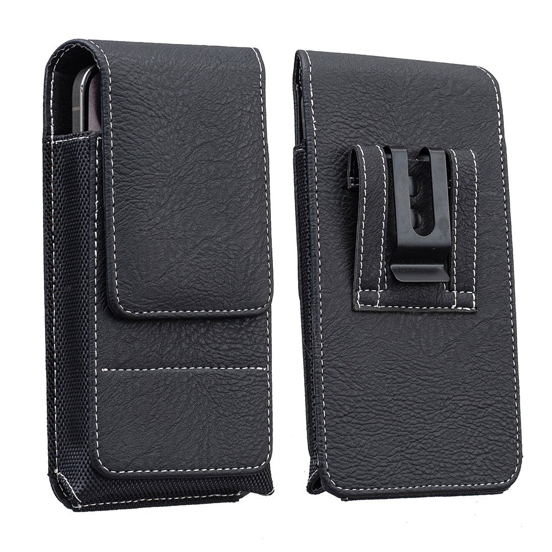 ⚡ Großer Rabatt | Gürteltasche für Smartphones 📱 Mehrfach-Tasche aus Leder mit Kartenfach