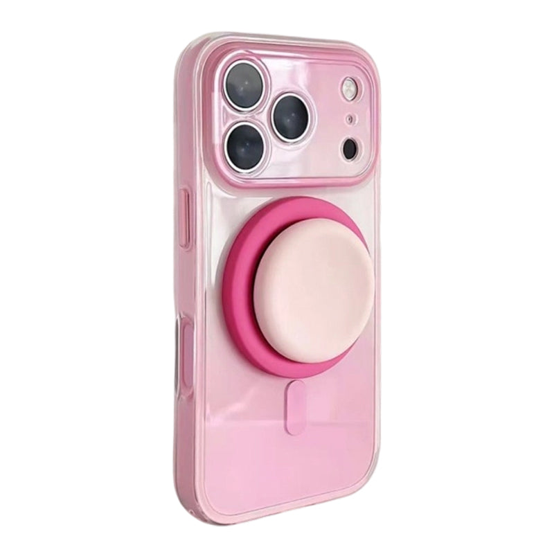 📱🍀 ZEITLICH BEGRENZT 50% RABATT! Magnetische Farbverlauf-Handyhülle mit integriertem Ständer – Rundum-Schutz, kabelloses Laden & freihändige Nutzung 💖✨