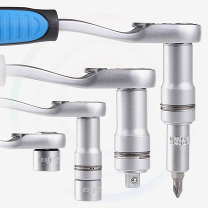 ⏳Zeitlich begrenztes Sonderangebot⏰29-teiliges Ratschen-Steckschlüssel-Set – Chrom-Vanadium-Stahl, 11 Stecknüsse & 10 Bits. Perfekt für Autoreparaturen & DIY 🛠️✨