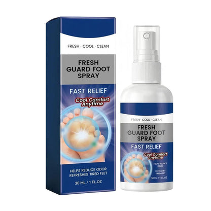 👣❄️🎉 2026 Sale — über 31.000 verkauft! 🧴 2 kaufen, 1 gratis! Tragbares Kühlendes Fußfrische-Spray – Geruchskontrolle, kühlendes Menthol & Taschenformat für die tägliche Pflege ✨