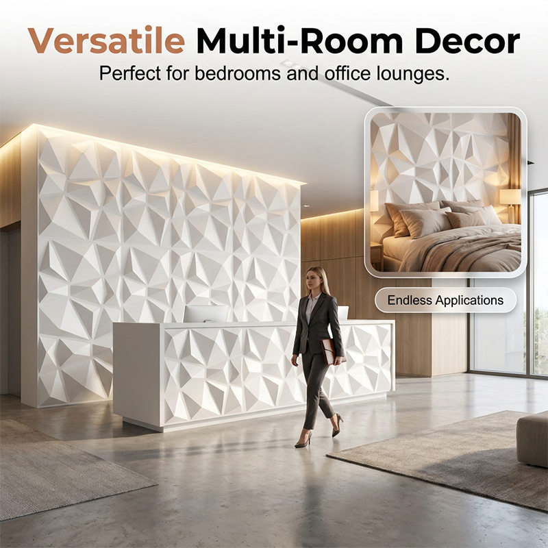 🧱✨ Moderne 3D-PVC-Wandpaneele🥳 Verleiht deinen Wänden Struktur & Tiefe – einfache Montage, moderner Look. 🔥🏠Moderne 3D PVC Wandpaneele für Innenräume