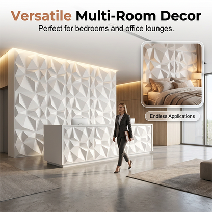 🧱✨ Moderne 3D-PVC-Wandpaneele🥳 Verleiht deinen Wänden Struktur & Tiefe – einfache Montage, moderner Look. 🔥🏠Moderne 3D PVC Wandpaneele für Innenräume