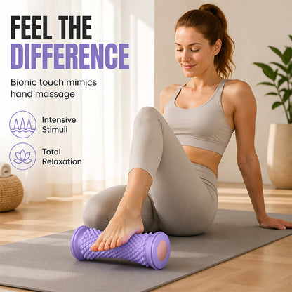🔥Solange der Vorrat reicht 40 % Rabatt!🦶TPE-Fußmassageroller zur Linderung von Plantarfasziitis