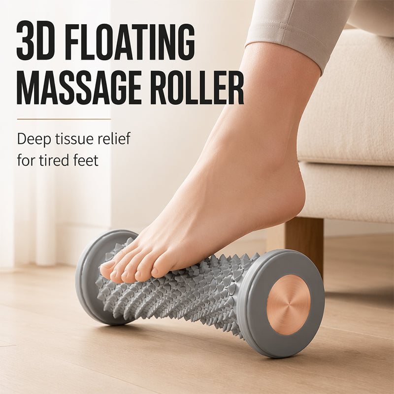 🔥Solange der Vorrat reicht 40 % Rabatt!🦶TPE-Fußmassageroller zur Linderung von Plantarfasziitis