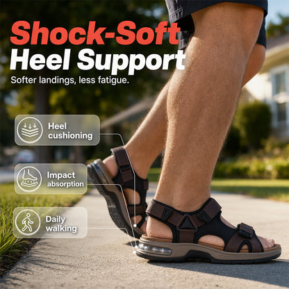 👟 50% RABATT JETZT! 🌊 Herren Luftkissen-Sportsandalen – Komfortables Luftkissen, rutschfest & atmungsaktiv – Perfekt für Outdoor-Abenteuer & ganztägiges Tragen ☀️