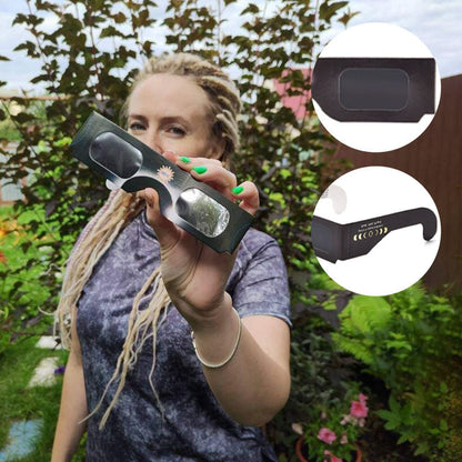 👀 Sonnenfinsternisbrillen mit ISO-Zertifizierung👓